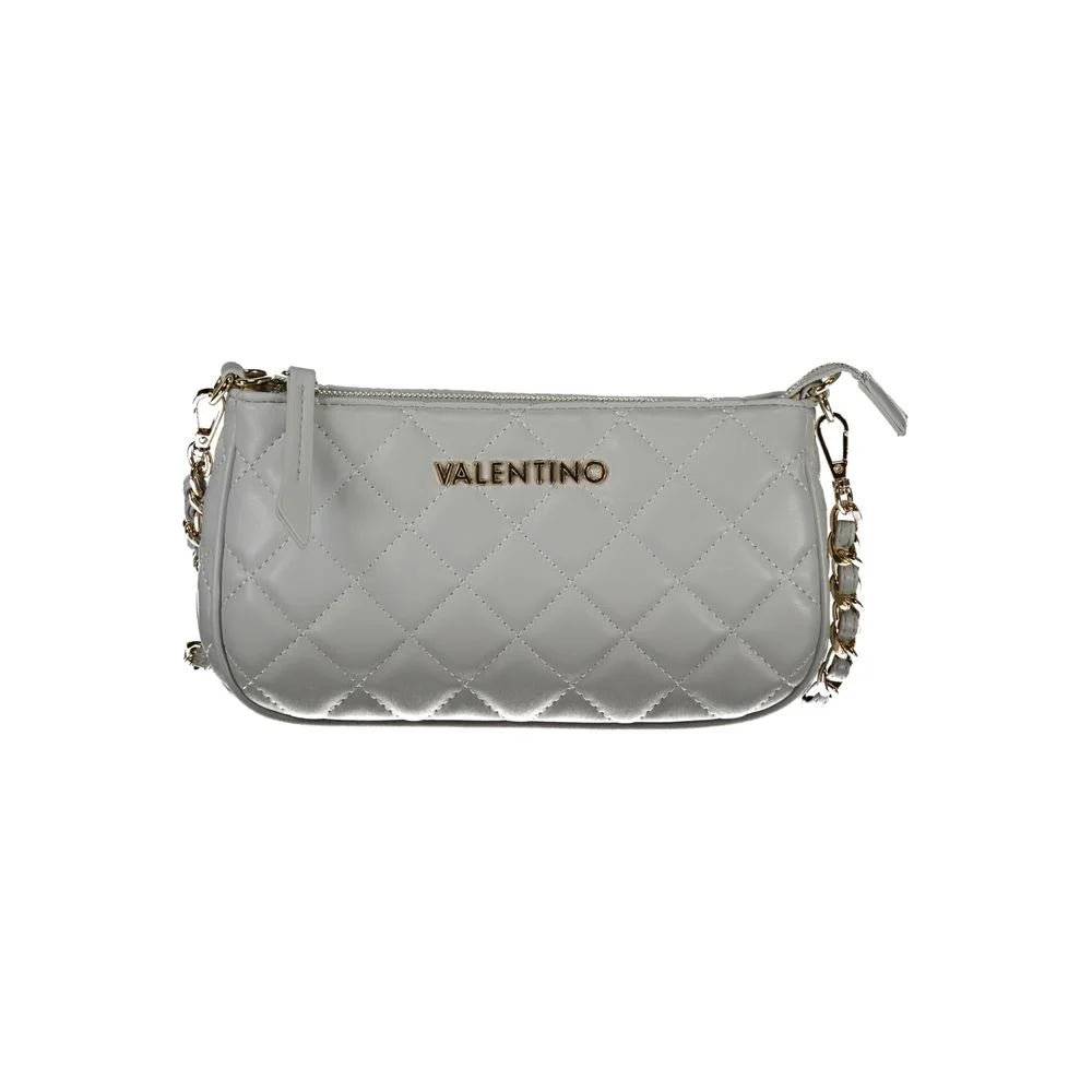 Mario Valentino Gray Polyethylene Handbag