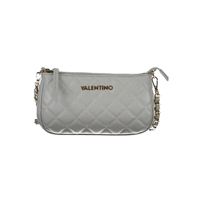 Mario Valentino Gray Polyethylene Handbag