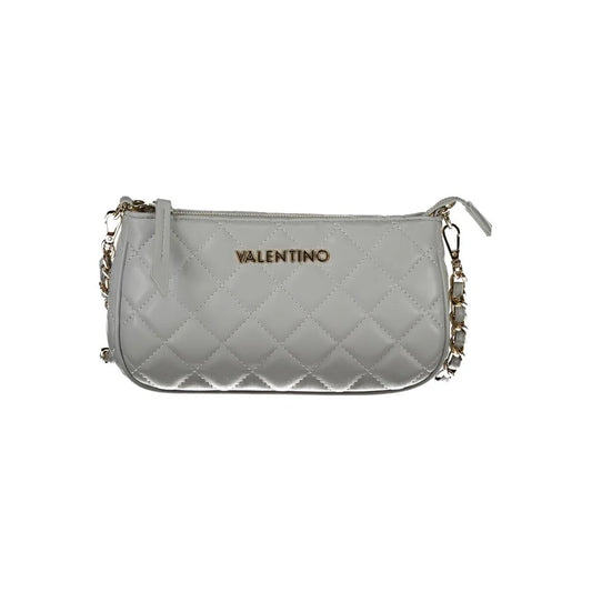 Mario Valentino Gray Polyethylene Handbag
