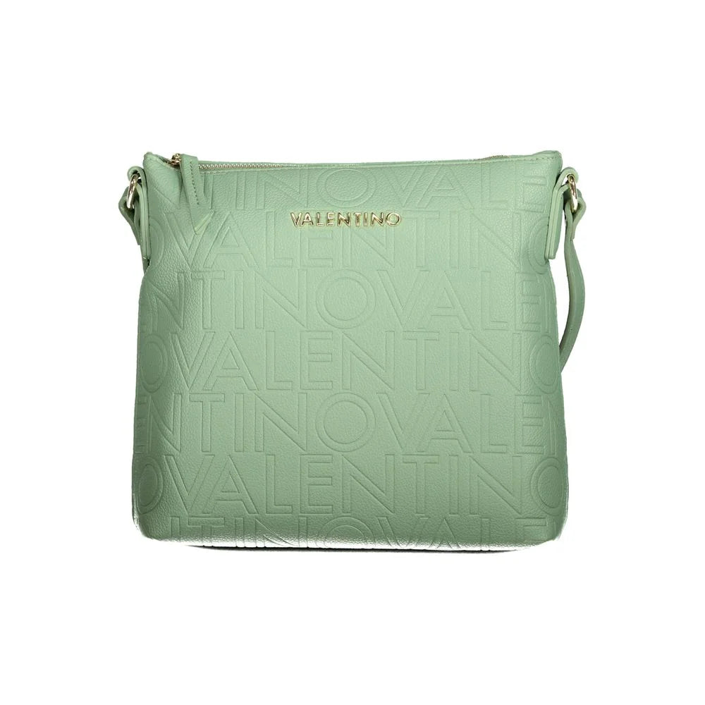 Mario Valentino Green Exquisite Shoulder Bag for Bold Elegance