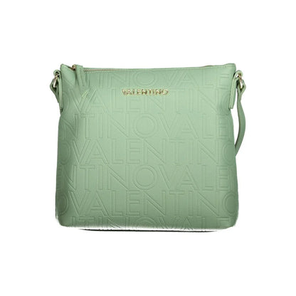 Mario Valentino Green Exquisite Shoulder Bag for Bold Elegance