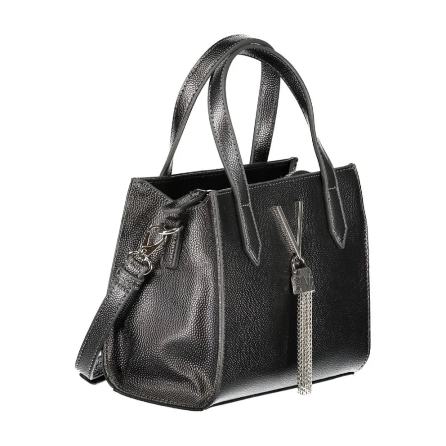 Mario Valentino Grigio Polyurethane Women Handbag