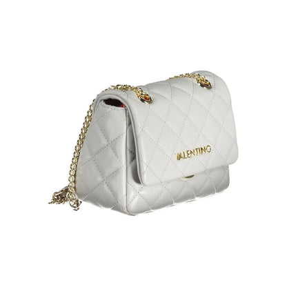 Mario Valentino Grigio Polyurethane Women Shoulder Bag