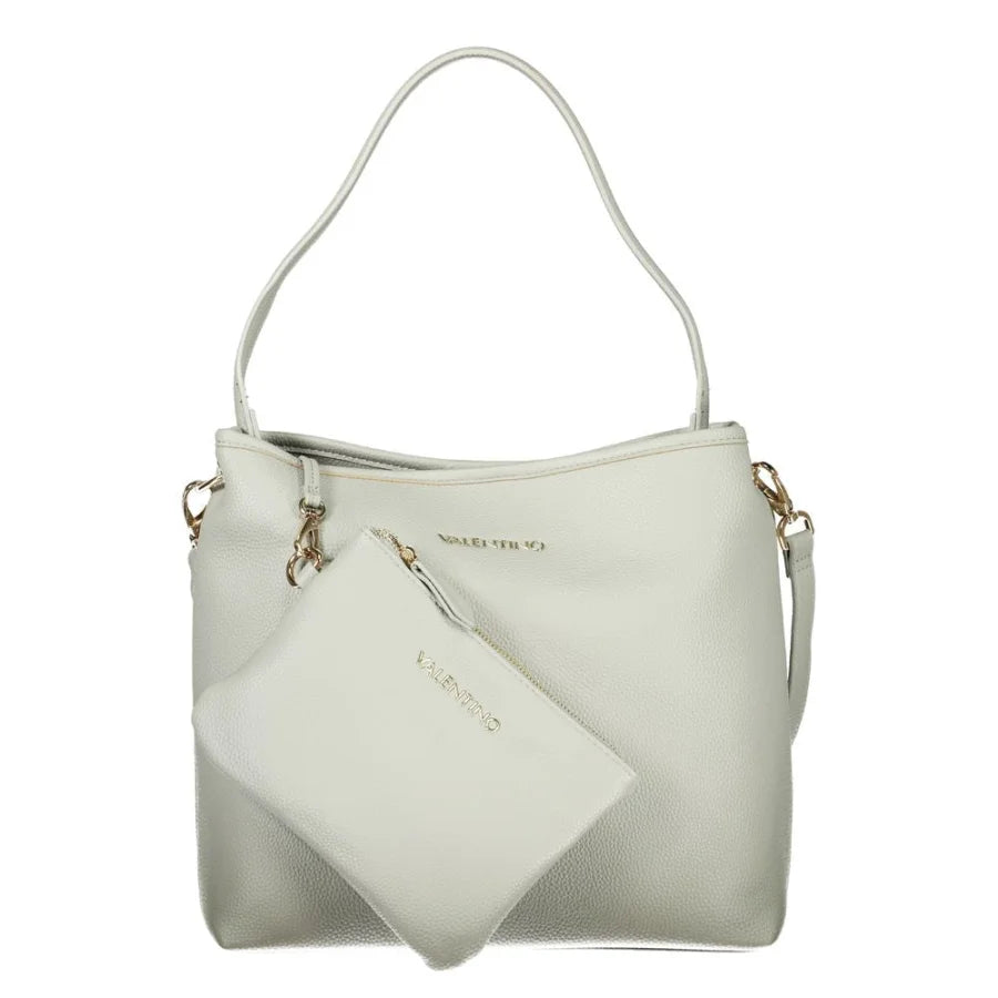 Mario Valentino Grigio Polyurethane Women Shoulder Bag