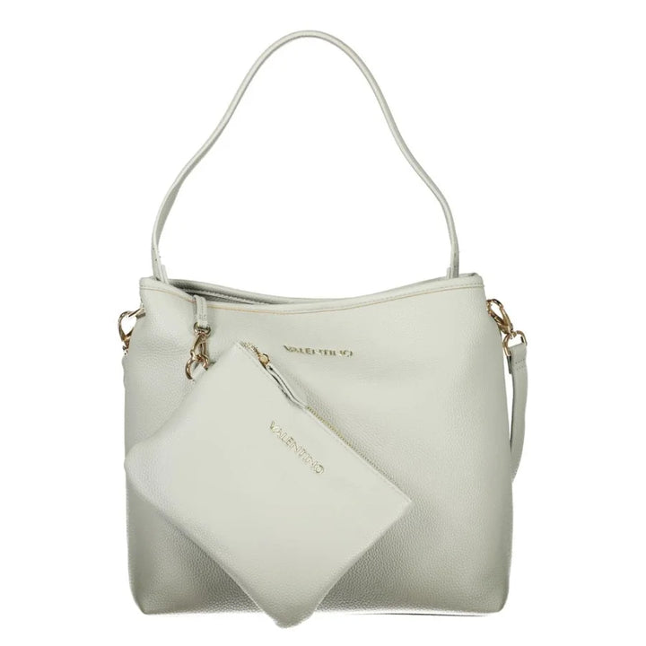 Mario Valentino Grigio Polyurethane Women Shoulder Bag