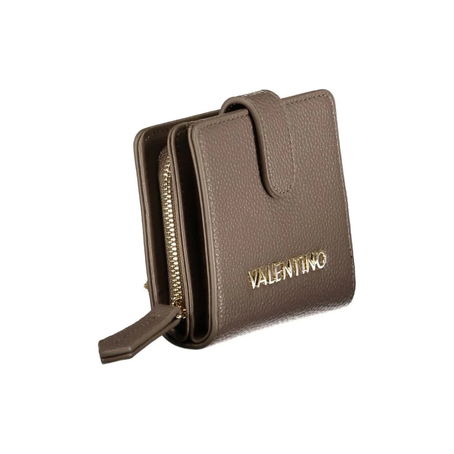 Mario Valentino Marrone Polyurethane Women Wallet