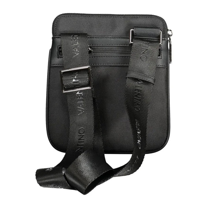 Mario Valentino Nero Poliuretano Mens Shoulder Bag
