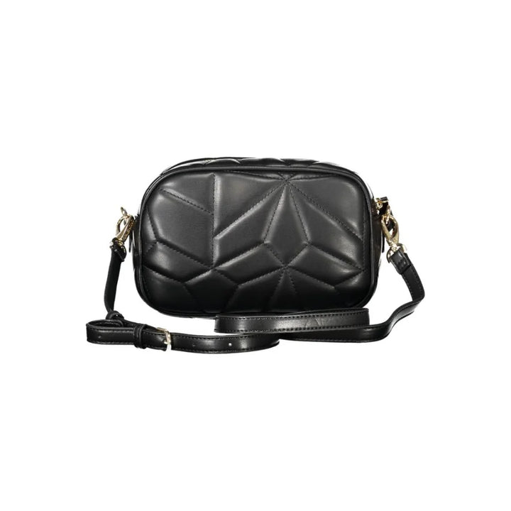 Mario Valentino Nero Poliuretano Woman Shoulder Bag