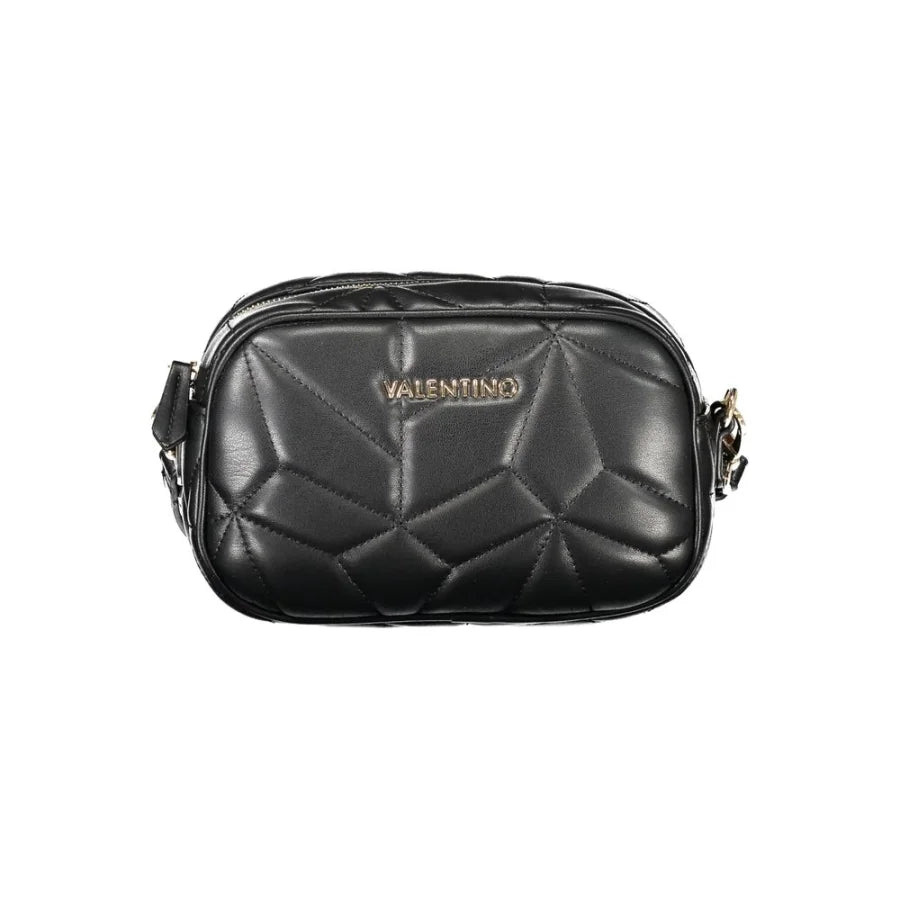Mario Valentino Nero Poliuretano Woman Shoulder Bag