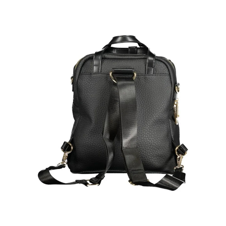 Mario Valentino Nero Poliuretano Women Backpack