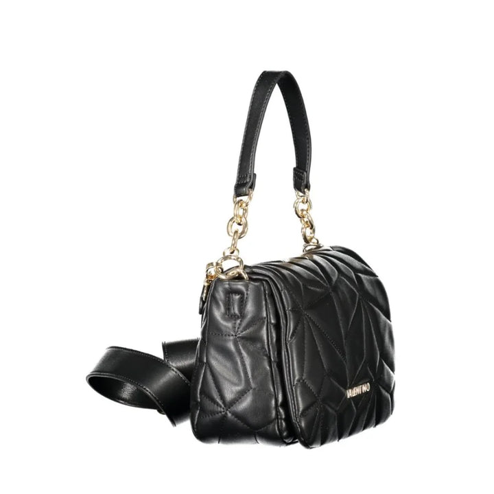 Mario Valentino Nero Poliuretano Women Shoulder Bag