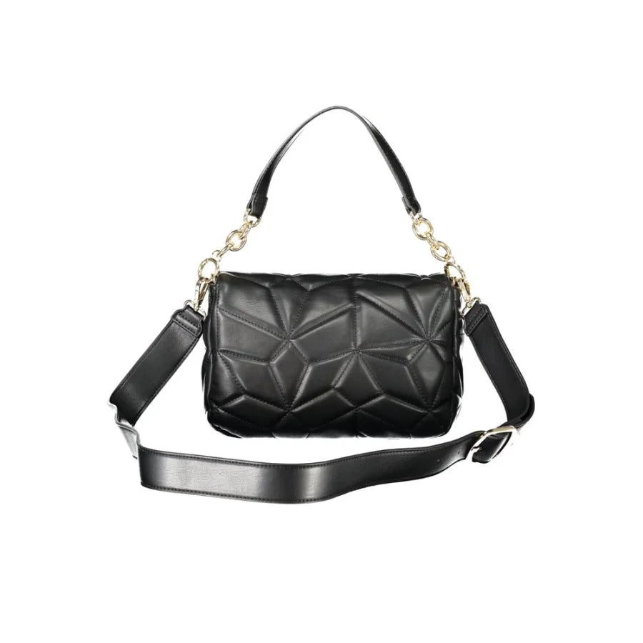 Mario Valentino Nero Poliuretano Women Shoulder Bag