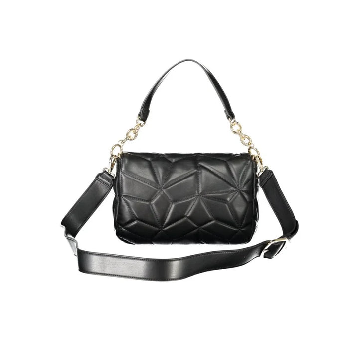 Mario Valentino Nero Poliuretano Women Shoulder Bag
