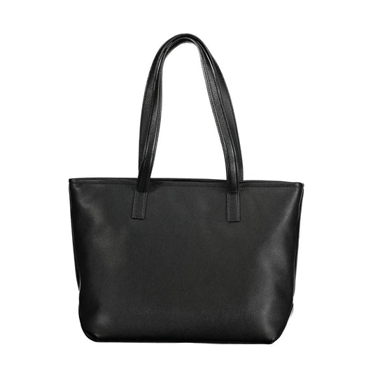 Mario Valentino Nero Poliuretano Women Shoulder Bag