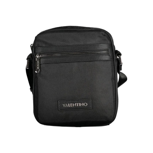 Mario Valentino Nero Polyester Men Shoulder Bag