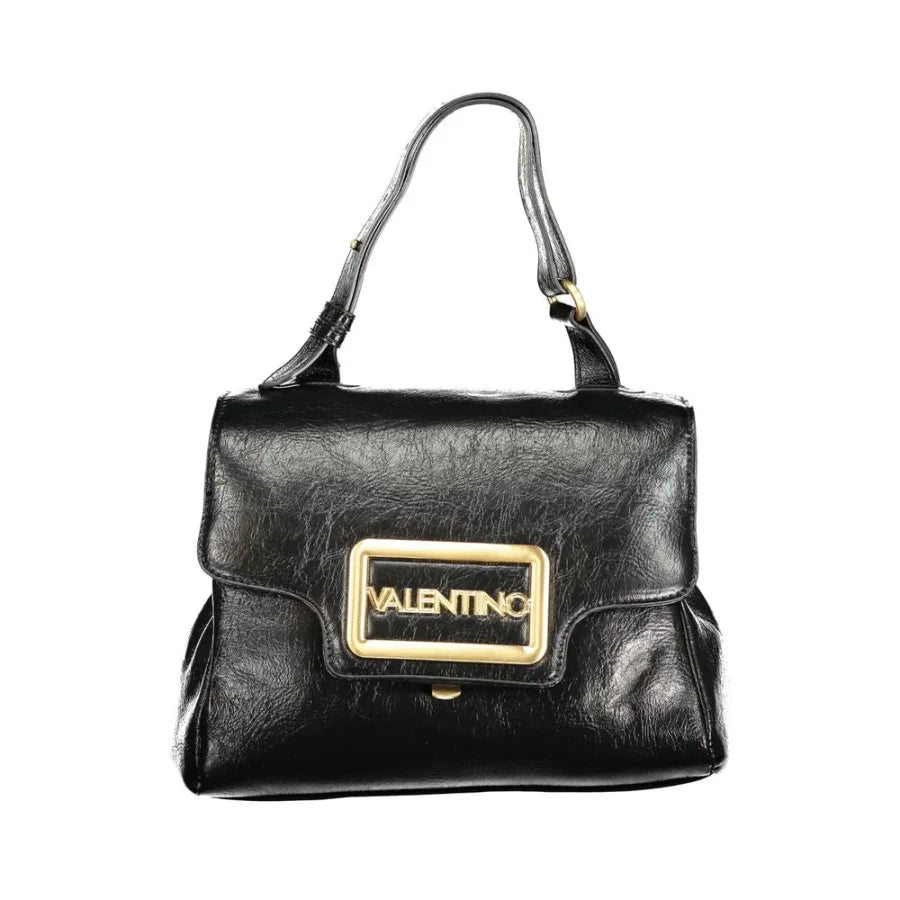 Mario Valentino Nero Polyurethane Women Handbag