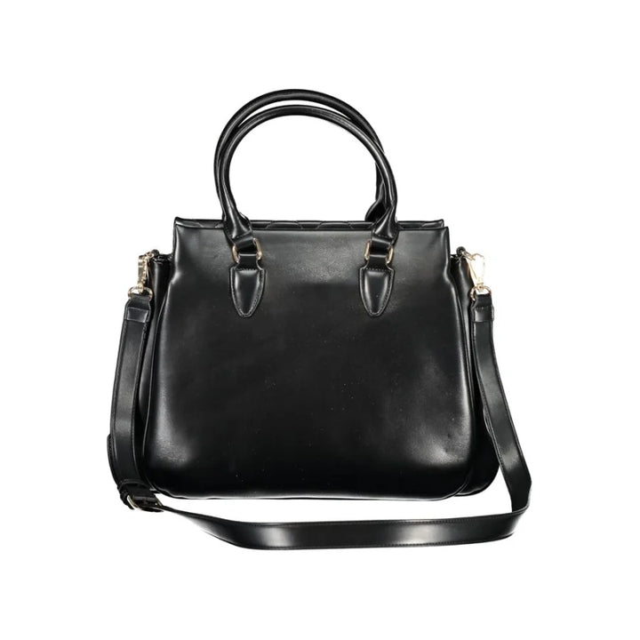 Mario Valentino Nero Polyurethane Women Handbag