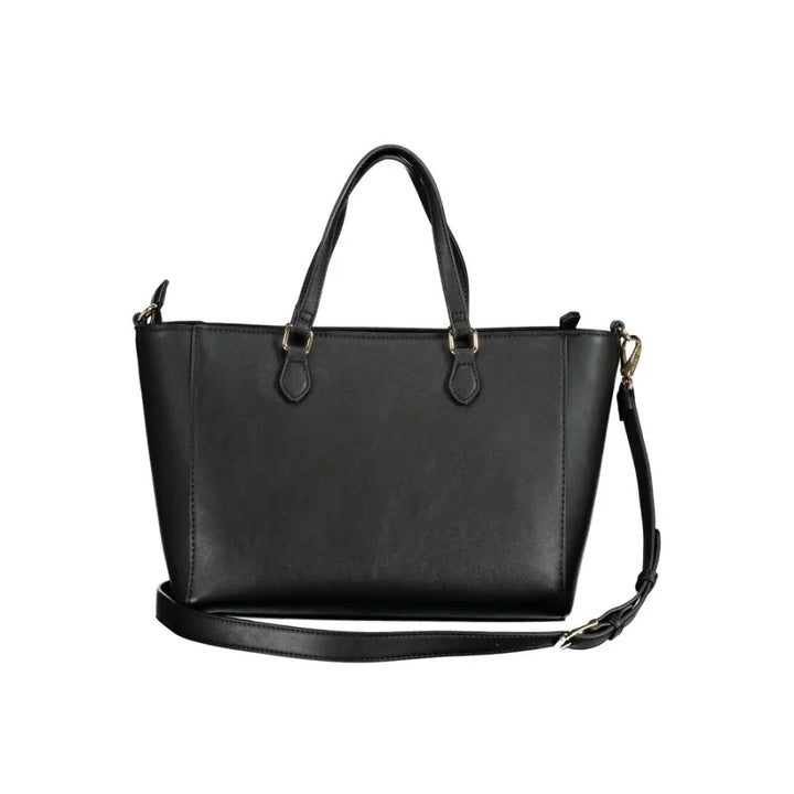 Mario Valentino Nero Polyurethane Women Handbag