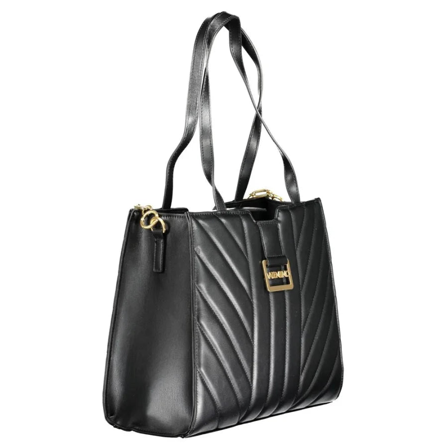 Mario Valentino Nero Polyurethane Women Handbag