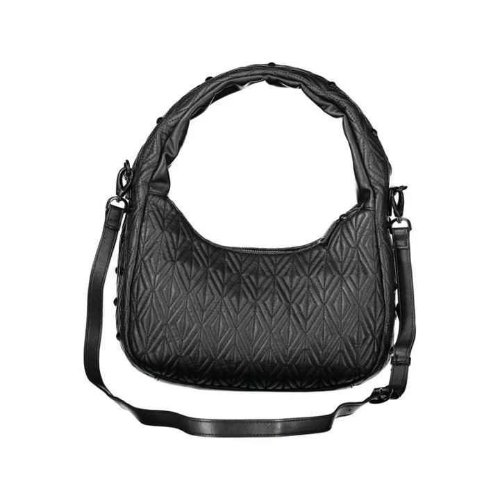 Mario Valentino Nero Polyurethane Women Shoulder Bag