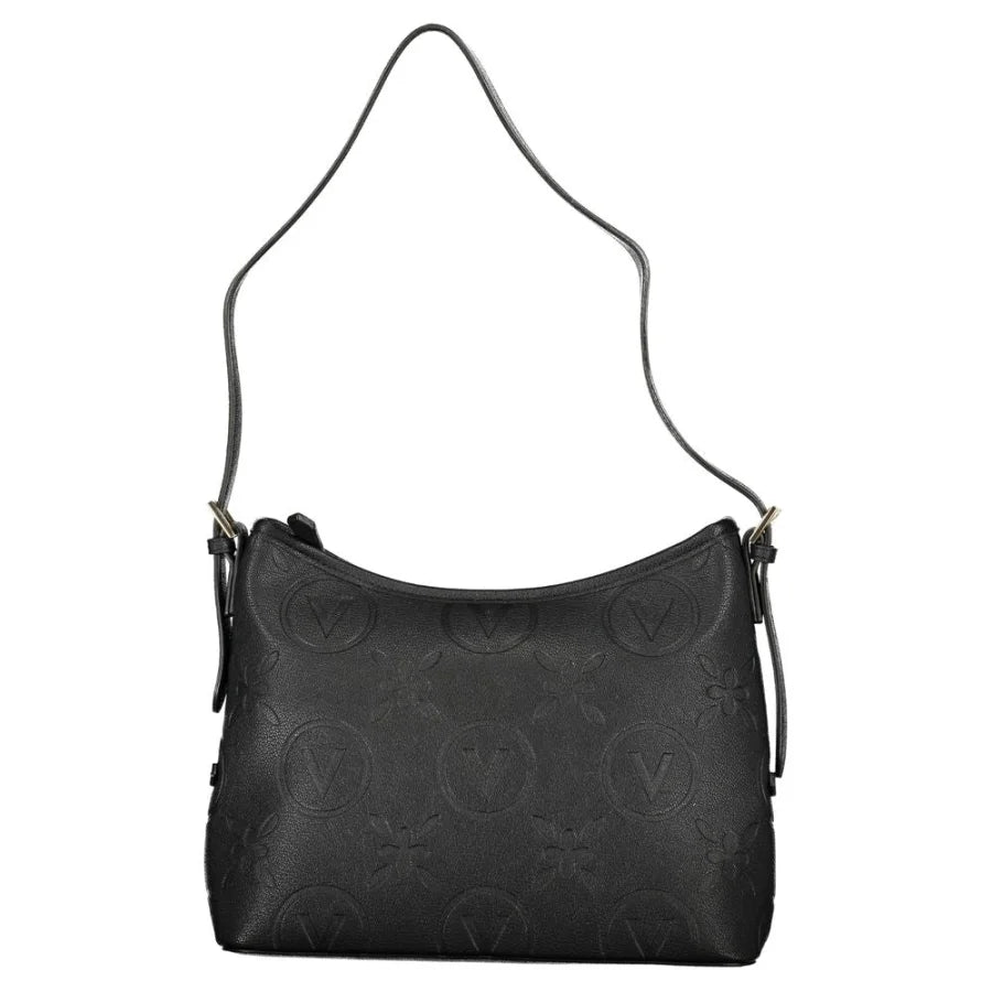 Mario Valentino Nero Polyurethane Women Shoulder Bag