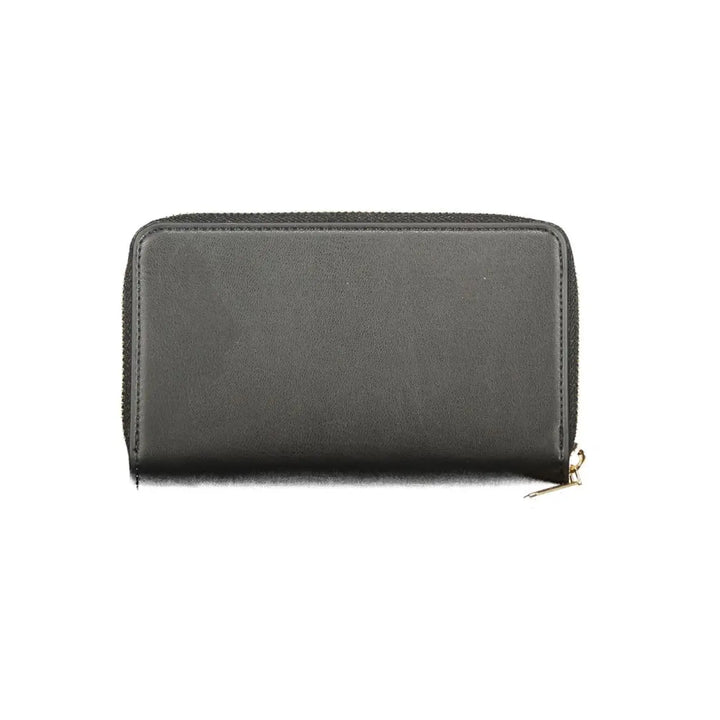 Mario Valentino Nero Polyurethane Women’s Wallet