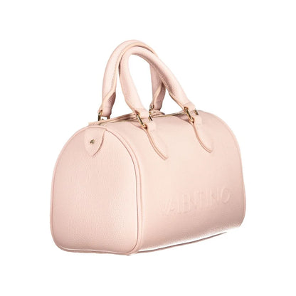 Mario Valentino Pink Polyethylene Handbag Eco-Luxury for Women