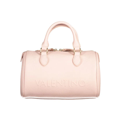 Mario Valentino Pink Polyethylene Handbag Eco-Luxury for Women
