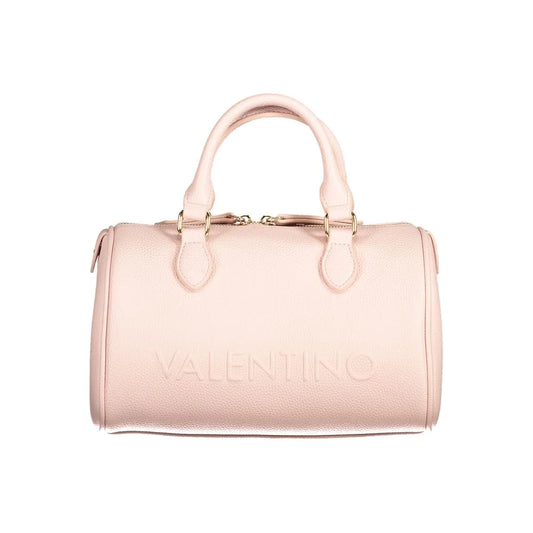 Mario Valentino Pink Polyethylene Handbag Eco-Luxury for Women