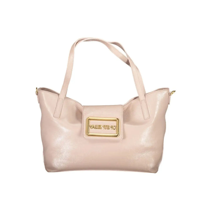 Mario Valentino Pink Polyurethane Women’s Bag for Versatile Chic Styles
