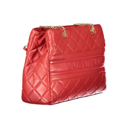 Mario Valentino Red Polyethylene Handbag