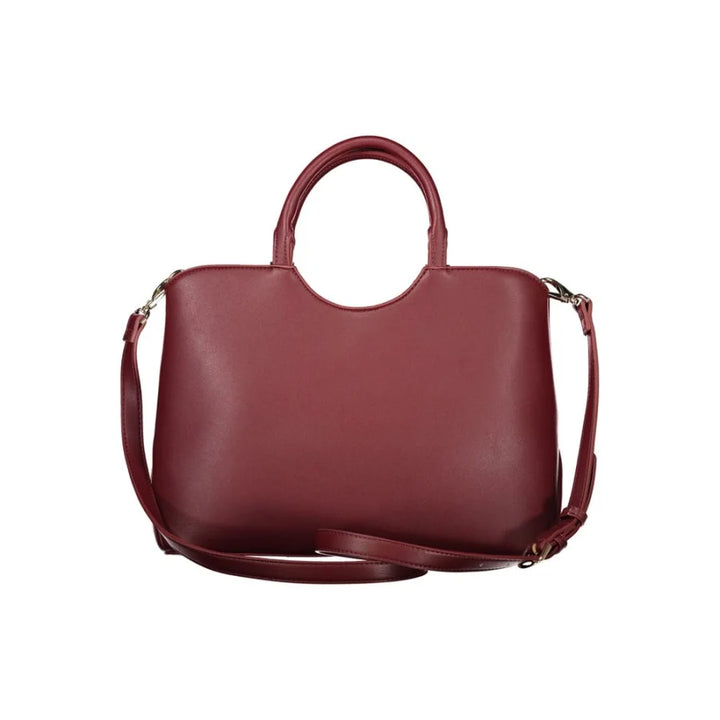 Mario Valentino Red Polyurethane Women Handbag