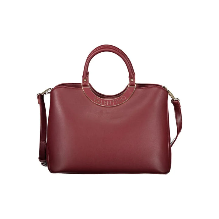 Mario Valentino Red Polyurethane Women Handbag