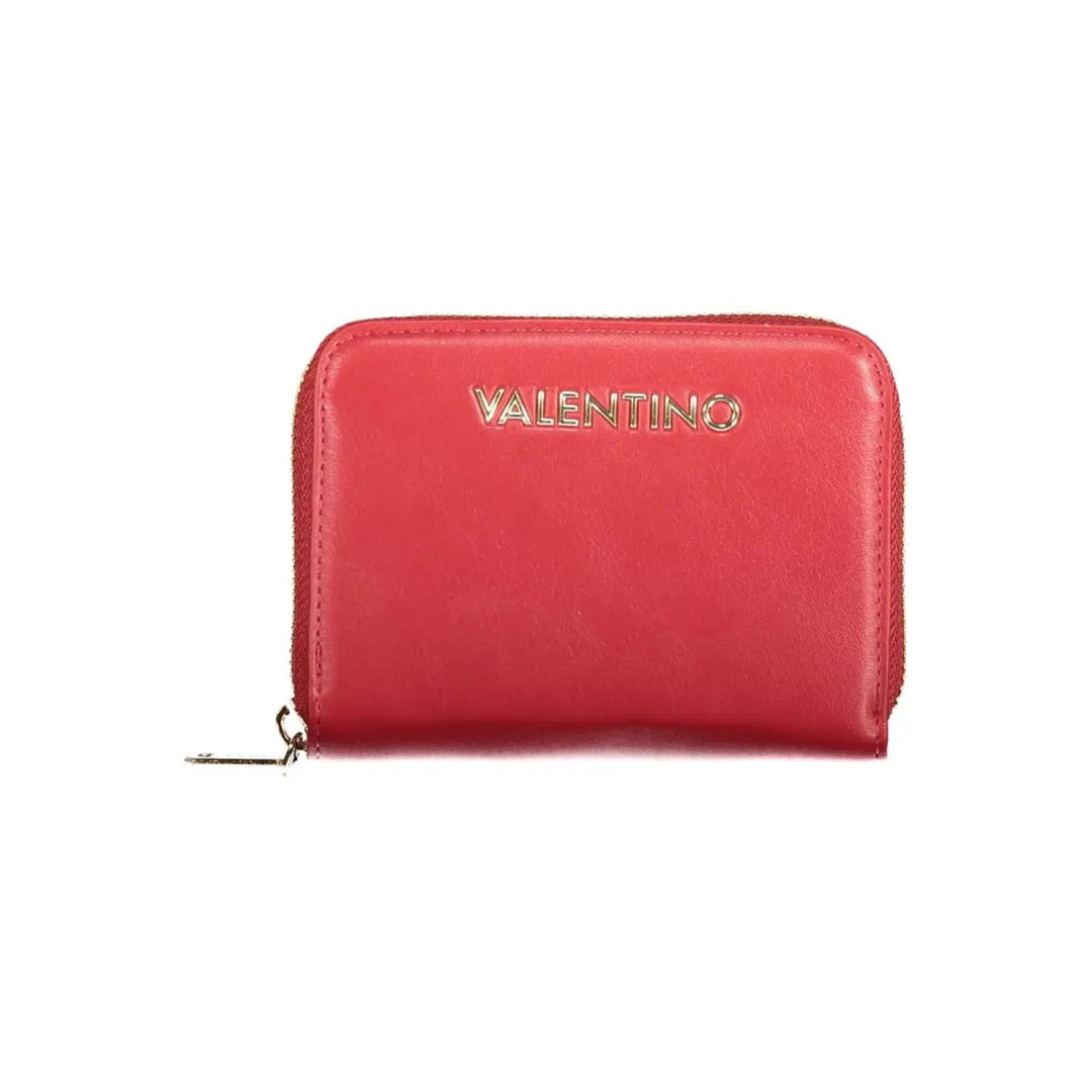 Mario Valentino Red Polyurethane Women’s Wallet