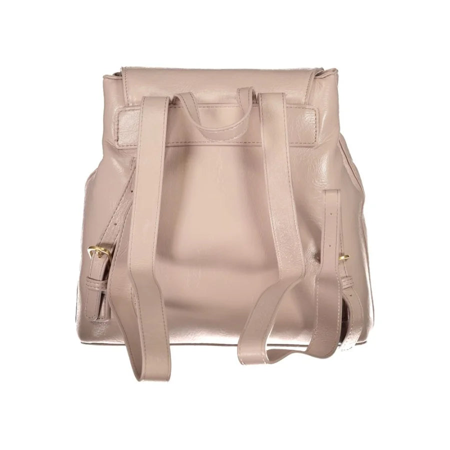 Mario Valentino Rosa Poliuretano Women Backpack