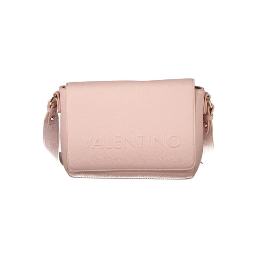 Mario Valentino Rosa Poliuretano Women Shoulder Bag