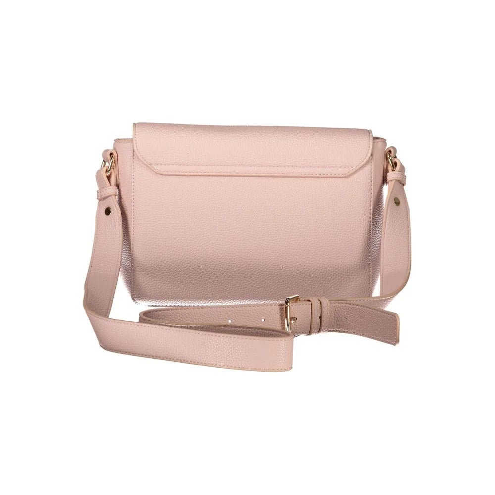 Mario Valentino Rosa Poliuretano Women Shoulder Bag