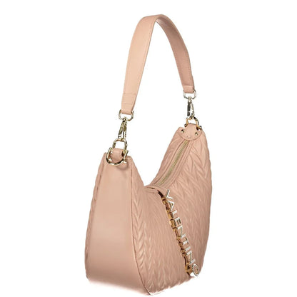 Mario Valentino Rosa Poliuretano Women Shoulder Bag