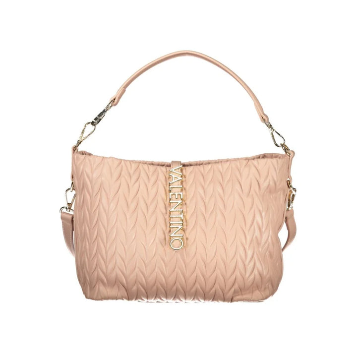 Mario Valentino Rosa Poliuretano Women Shoulder Bag