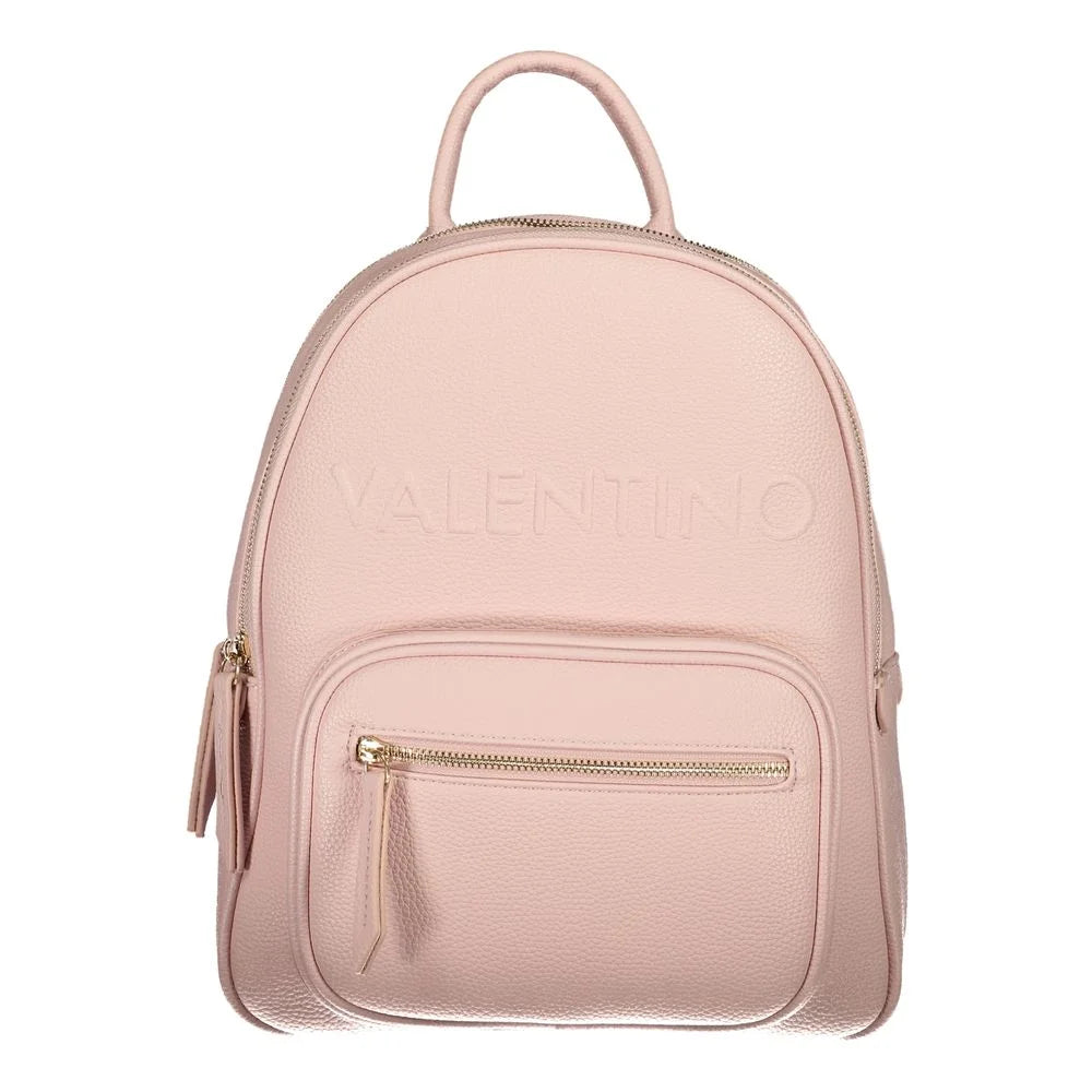 Mario Valentino Rosa Polyurethane Shoulder Bag for Women