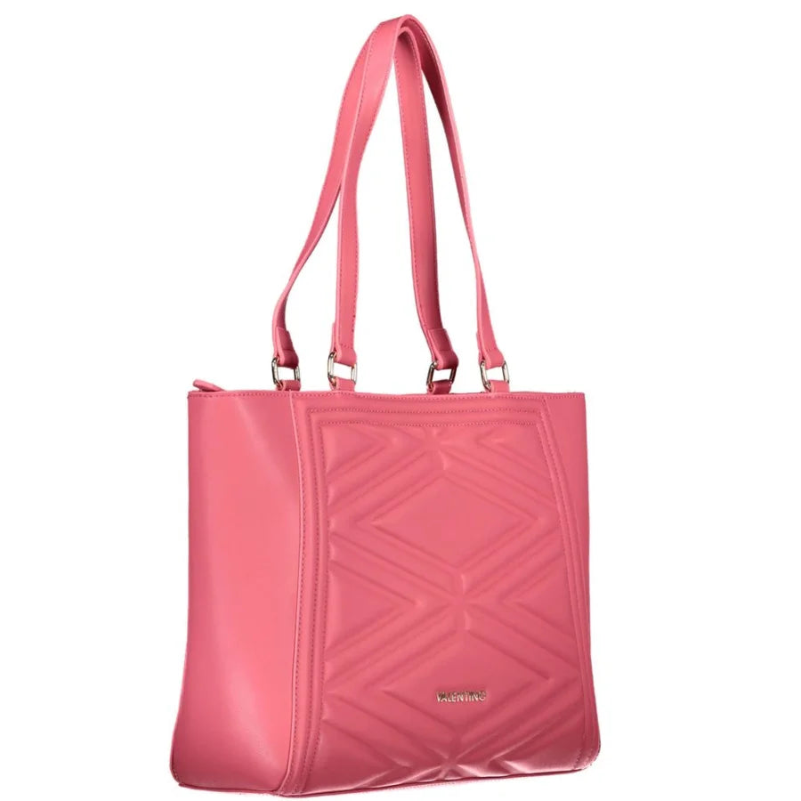 Mario Valentino Rosa Polyurethane Women Handbag