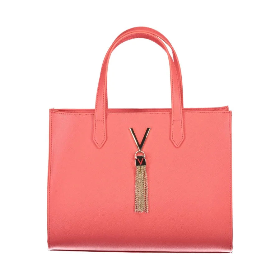 Mario Valentino Rosa Polyurethane Women Handbag