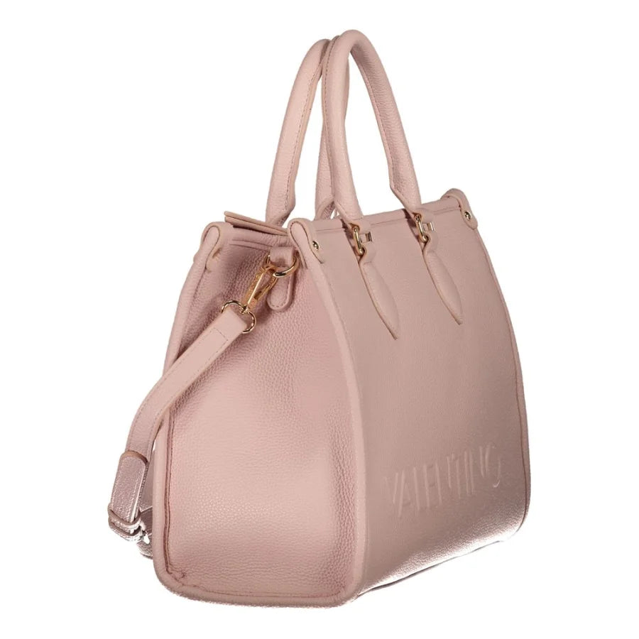 Mario Valentino Rosa Polyurethane Women Handbag