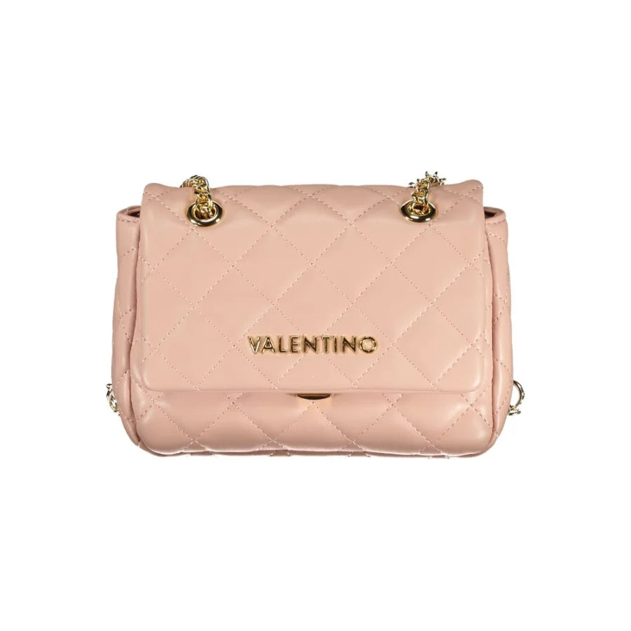 Mario Valentino Rosa Polyurethane Women Shoulder Bag