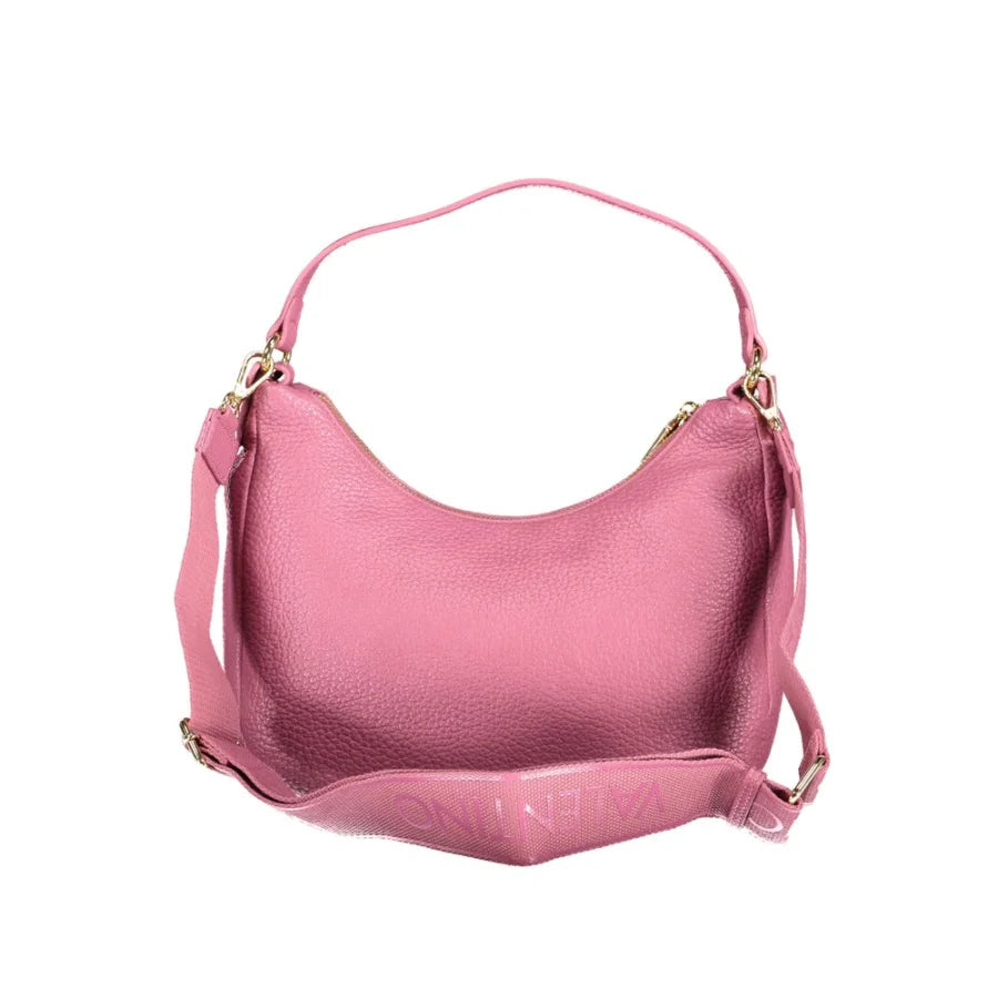 Mario Valentino Rosa Polyurethane Women Shoulder Bag
