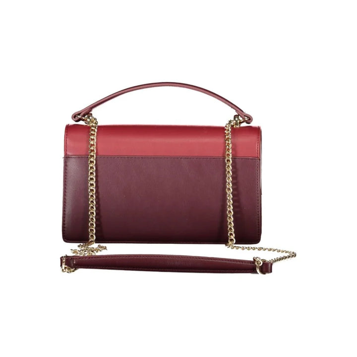 Mario Valentino ’Rosso Poliuretano Women Shoulder Bag’
