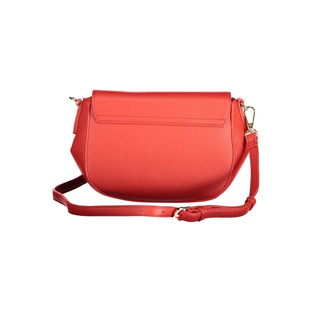 Mario Valentino Rosso Polyurethane Women Bag