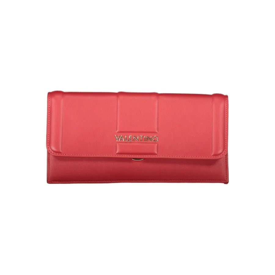 Mario Valentino Rosso Polyurethane Women Clutch