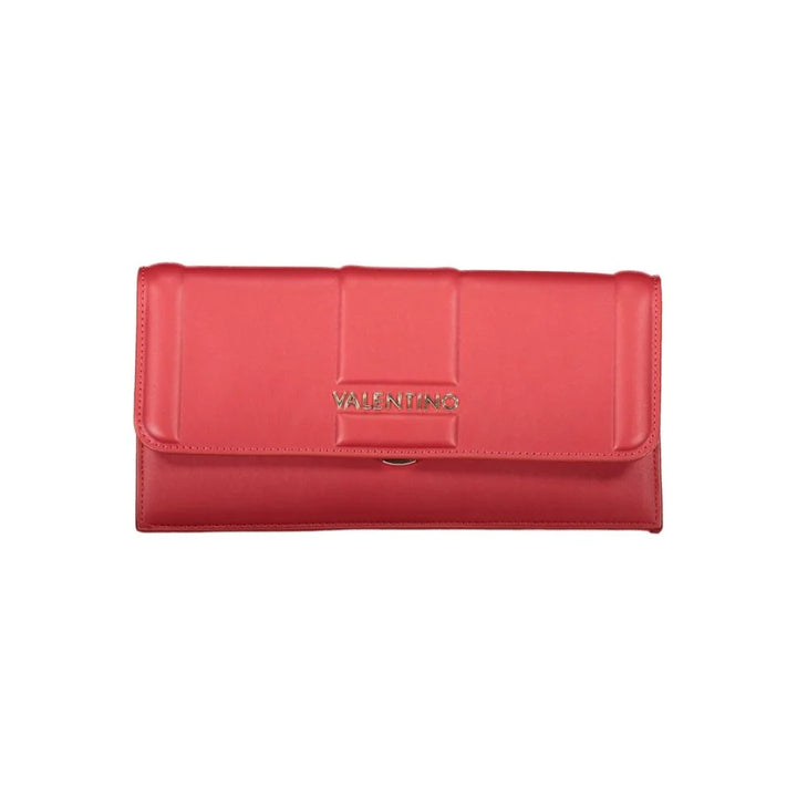 Mario Valentino Rosso Polyurethane Women Clutch