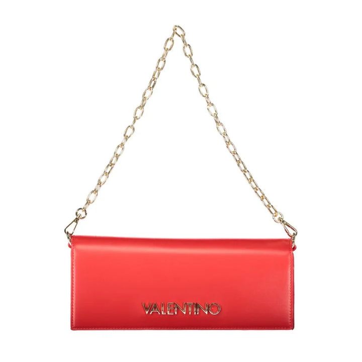 Mario Valentino Rosso Polyurethane Women Shoulder Bag